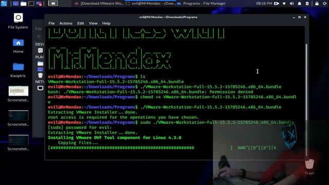 How to install VMWare Workstation Pro on Kali Linux 2020.1B смотреть онлайн