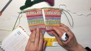 Носки от мыска  с анатомической пяткой с клином типа бумеранг МК (подробно)