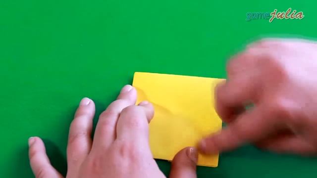 Оригами из бумаги Прыгающая лягушка смотреть онлайн