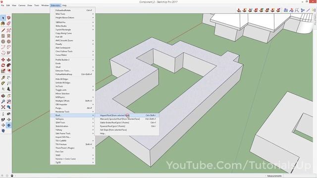 Easily Create Roof In SketchUp