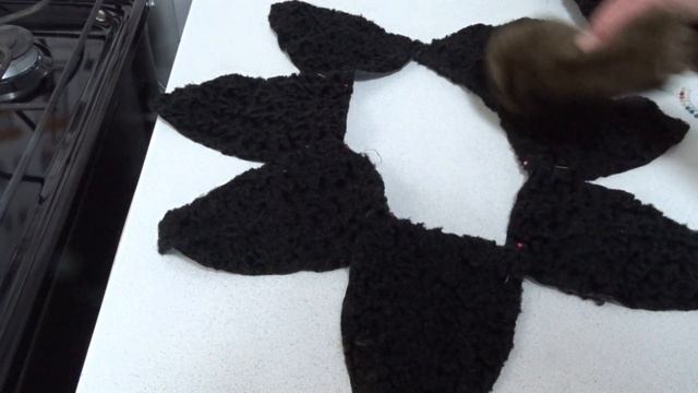 Воротник из искусственного меха/ каракуль смотреть онлайн