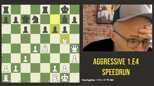 Cooking Up Some Promising Tactics - 1.e4 Aggressive Repertoire Speedrun (1900-2000 ELO) смотреть онлайн