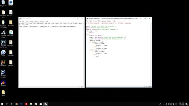 Find The Largest Number Out of Three in Python смотреть онлайн