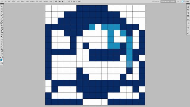 How to Draw Meta Knight - Kirby 8-Bit Pixel Art Drawing Walkthrough смотреть онлайн