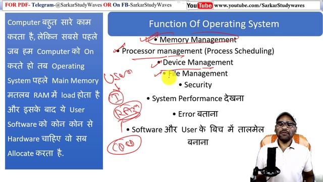 What is Operating System | Functions of Operating System | PC Packages in Hindi смотреть онлайн