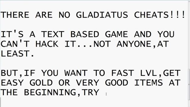 GLADIATUS CHEATS смотреть онлайн
