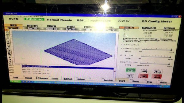 пусконаладочные работы NCSTUDIO v10 с поворотными устройствами