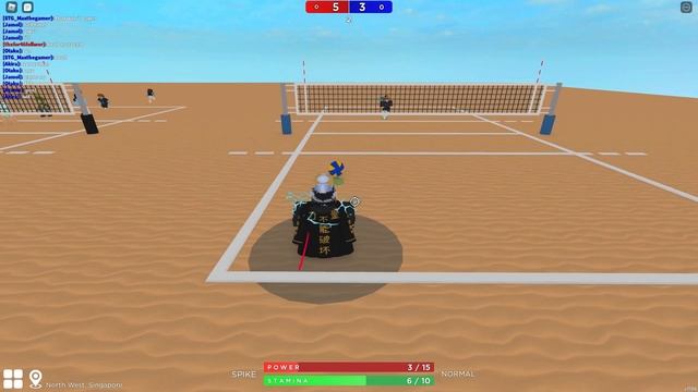 Jump Serve VolleyBall 4.2 Tutorial (ROBLOX) смотреть онлайн