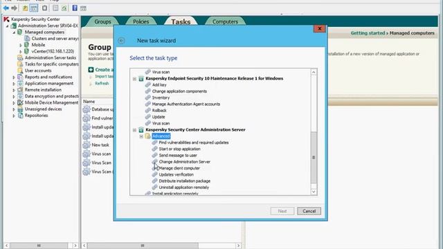 How to start Kaspersky application using Kaspersky Security Console 10 смотреть онлайн