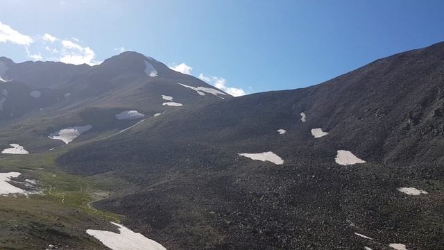Озеро Сылтранкёль (3190 м, Приэльбрусье). Действительно высокогорное озеро) смотреть онлайн