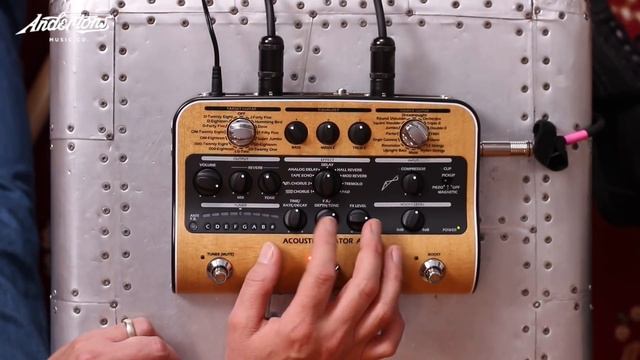 The Zoom AC3 Acoustic Guitar FX Pedal смотреть онлайн
