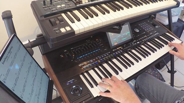 Le petit pain au chocolat - Korg Pa5X cover смотреть онлайн