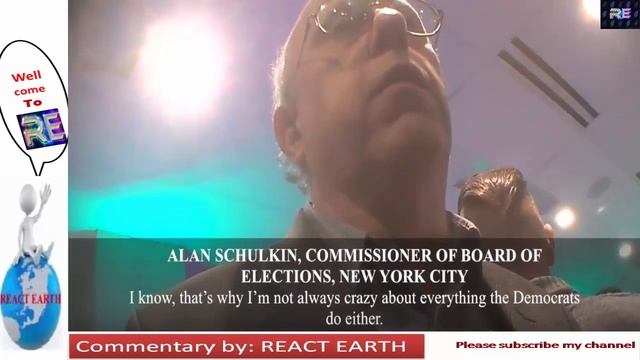 REACT EARTH - HIDDEN CAM: NYC Democratic Election Commissioner, "They Bus People Around to Vote" смотреть онлайн