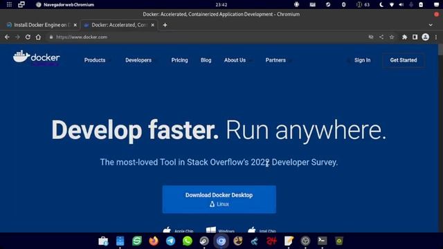 Instalar Docker en Debian (Engine vs Desktop) смотреть онлайн