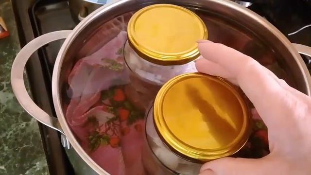 МЯСО В БАНКЕ ПО ОСОБОМУ/РЕЦЕПТ Вкусного МЯСА//Мясная закуска на все случаи жизни Домашняя Кухня ССС смотреть онлайн