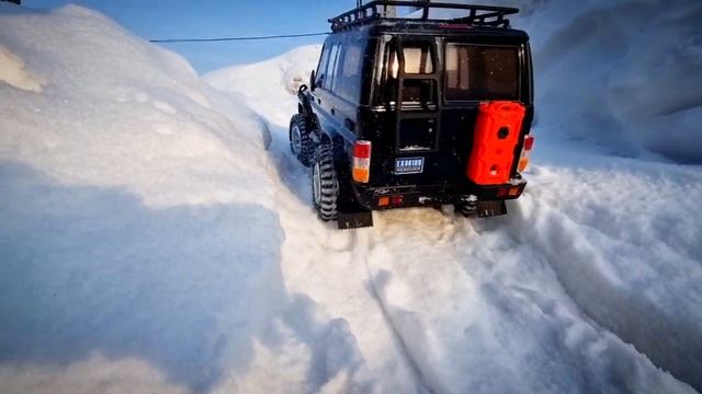 RGT Ex86190 снежный подъем.модель на радиоуправлении Toyota Lc70