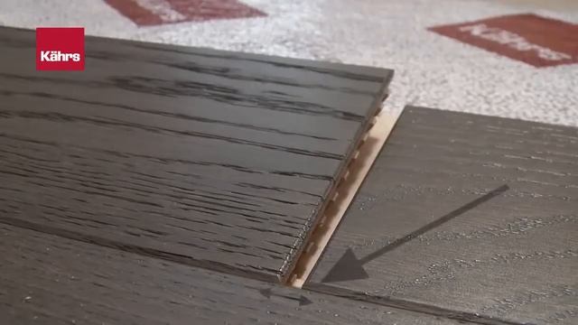 Обычная укладка паркетной доски Kährs с замковой системой Woodloc® 5S смотреть онлайн