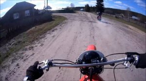 Иж К-16 Покатушка по деревне