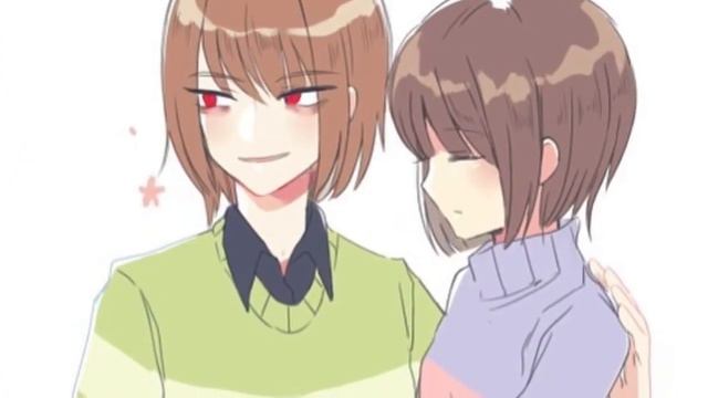 Chara X Frisk смотреть онлайн