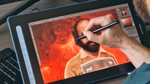 LA TABLETTE A ECRAN PAS CHÈRE PARFAITE POUR DEBUTER - Test XP-Pen Artist 16 2è gen смотреть онлайн