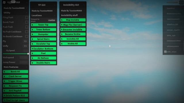 ROBLOX RAGDOLL ENGINE SCRIPT / 2021 [BOMB ALL, INVISIBLE MAP....] смотреть онлайн