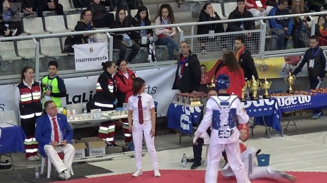 Выступление Российских спортсменов по тхеквондо на Spanish Open Taekwondo Championships March 25 Al смотреть онлайн