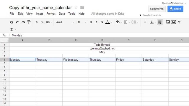 How to autoFill days and dates in Google Spreadsheets смотреть онлайн
