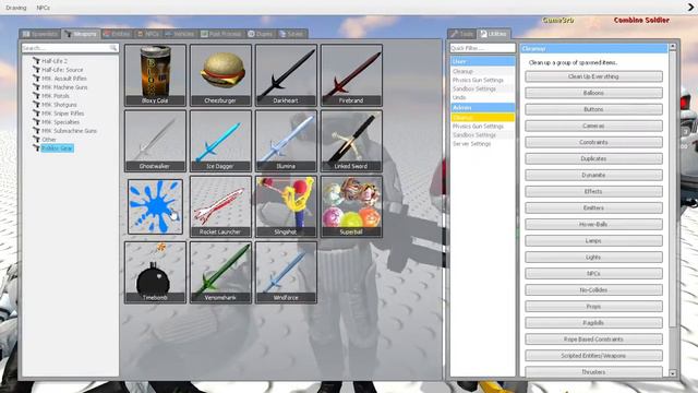 Roblox gears on Garry's mod смотреть онлайн