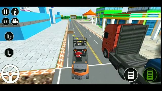 Road construction simulator 3D game / Best road construction game for Android gameplay смотреть онлайн