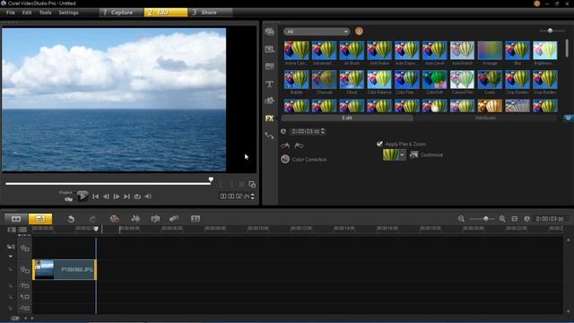 Corel VideoStudio Pro X6 - Pan and Zoom Tutorial смотреть онлайн