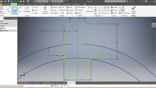 GEAR DRAWING with INVENTOR, AutoCAD (CAD161S UNISA)INVENTOR #JUNIORJJLPHYSICAMECHANICALUMBU смотреть онлайн