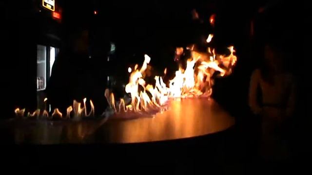 Горящая барная стойка в ночном клубе " КЛУМБА " смотреть онлайн