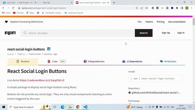 Implementation Facebook Social Login using React Js in Hindi смотреть онлайн
