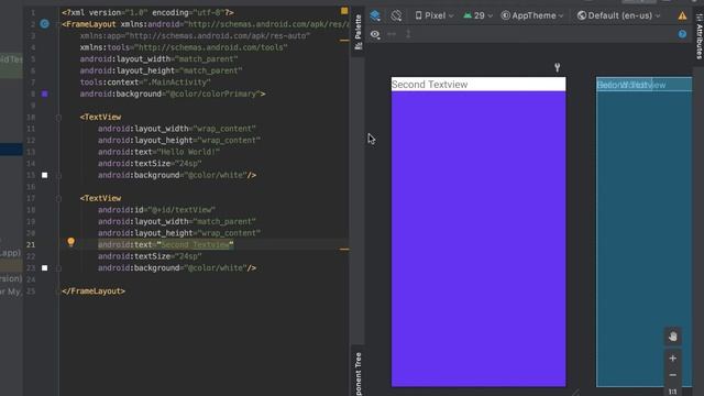 Layouts: FrameLayout in Android смотреть онлайн