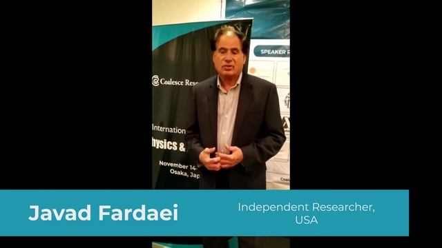 Coalesce Research Group | Coalesce Conferences | Dr. Javad Fardaei | Physics & Astronomy Congress смотреть онлайн