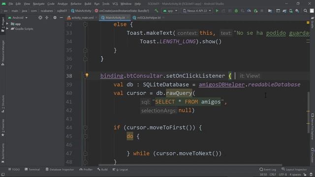 Intro a Android + Kotlin 051 - SQLite 02: Leer datos (cursores) смотреть онлайн