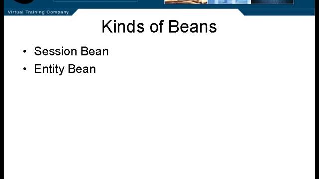 55 J2EE Chapter06 Enterprise JavaBeans Lesson2 The Kinds of Beans смотреть онлайн