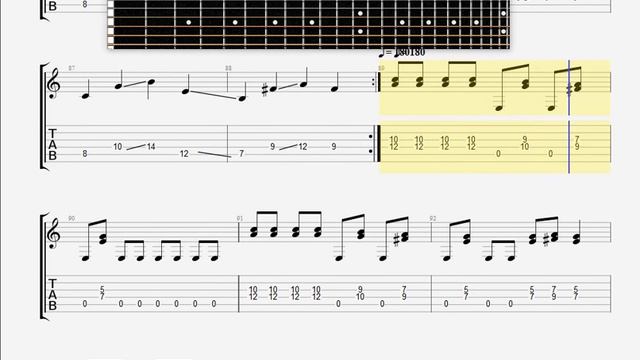 Arch Enemy   Dead Inside GUITAR 1 TABLATURE