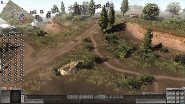 Men of War Assault Squad 2 - 101st Airborne vs Waffen SS - Open Fields - Editor Scenario #40 смотреть онлайн
