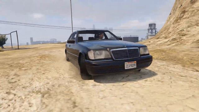 Mercedes-Benz S600. GTA V. смотреть онлайн