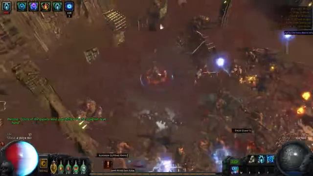 Path of Exile BHC Fire Burst Elementalist Gameplay 5 смотреть онлайн