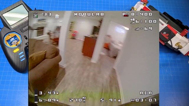 Mobula8 from HappyModel // More 2inch Props on 2S Micro смотреть онлайн