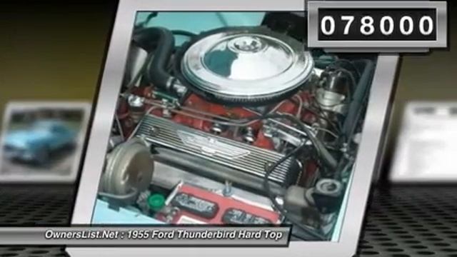 1955 Ford Thunderbird TS19 смотреть онлайн