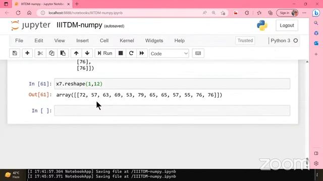 Data Science: Python for Data Science, Dr. Pooja Jain, IIIT Nagpur смотреть онлайн