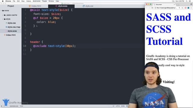 If Statements | Sass & Scss | Tutorial 12 смотреть онлайн