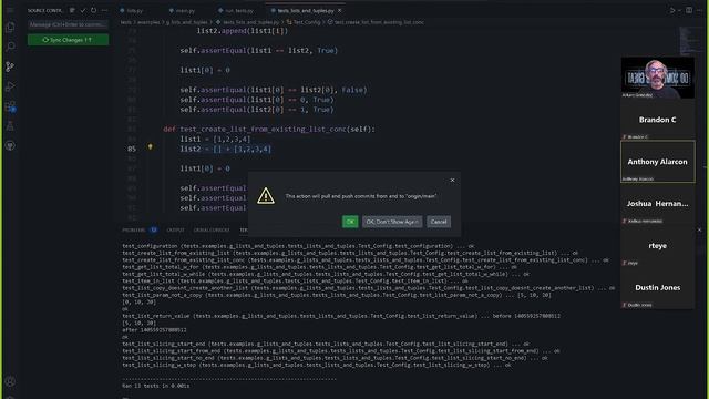 101823 Python Lists: slice, copy, search, index, insert, and memory смотреть онлайн