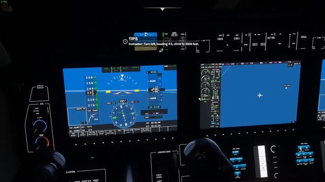 Single Turboprop Engine Night Checkride - OnAir - TBM 930 - Microsoft Flight Simulator 2020 смотреть онлайн