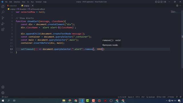 JavaScript CRUD Application - CRUD Operations With JavaScript смотреть онлайн