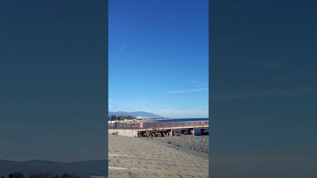 Сочи.Погода Сегодня/пляж Редиссон в начале ноября смотреть онлайн