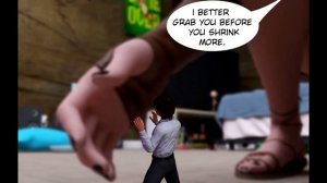 I have a shrunk on You (Giantess/Tiny)